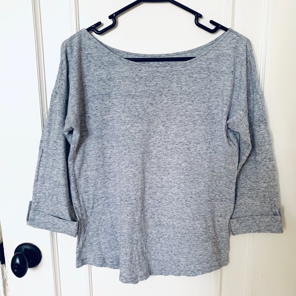 Ann Taylor Loft 3/4 Quarter Sleeve Shirt